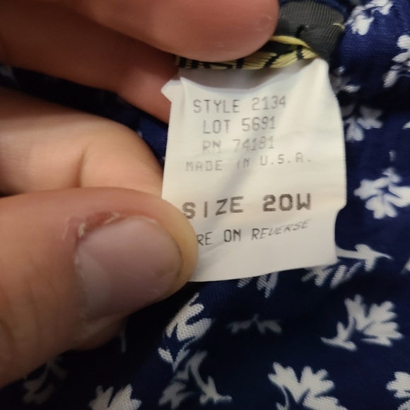 Jennifer Collins cottage core wide legged pants - Picture 4 of 5